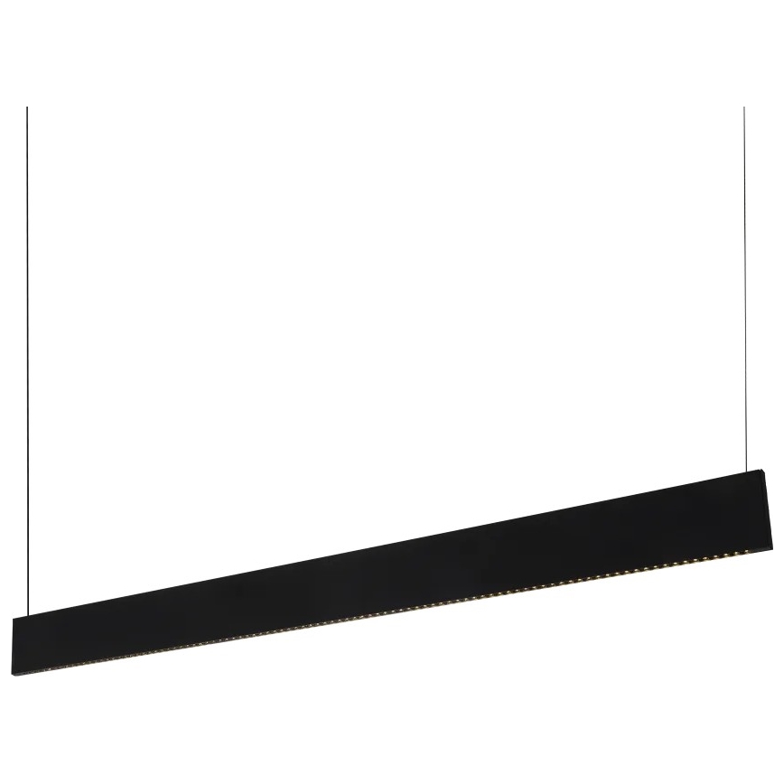 Ideal Lux - LED luster na lanku STEEL LED/24W/230V 3000K CRI 90 120 cm čierna