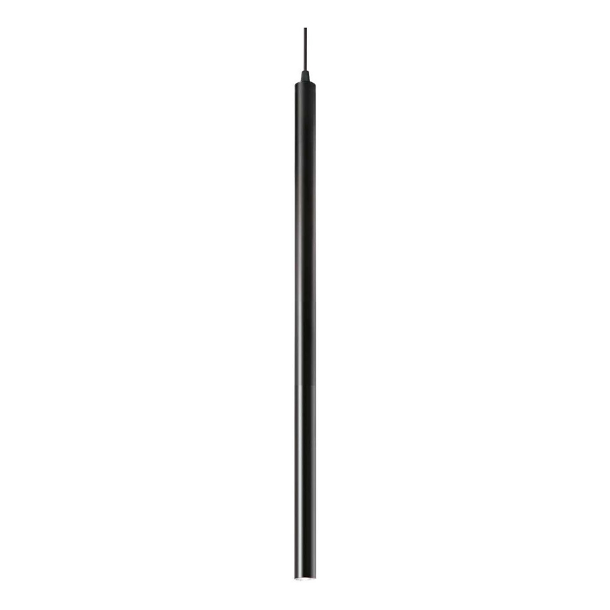Ideal Lux - LED Luster na lanku ULTRATHIN LED/11,5W/230V CRI 90 čierna