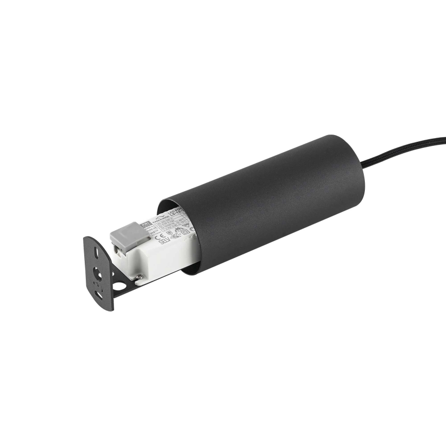 Ideal Lux - LED Luster na lanku ULTRATHIN LED/11,5W/230V CRI 90 čierna