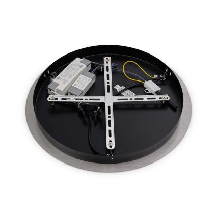 Ideal Lux - LED Luster na lanku UMILE LED/55W/230V pr. 60 cm CRI 90 mosadz/biela