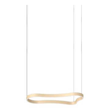 Ideal Lux - LED Luster na lanku WAVES LED/37W/230V CRI 90 mosadz
