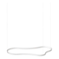 Ideal Lux - LED Luster na lanku WAVES LED/54W/230V CRI 90 biela