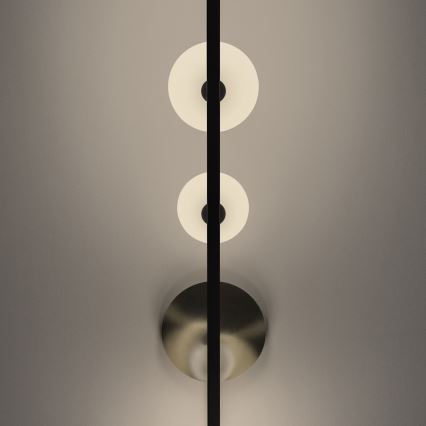 Ideal Lux - LED Luster na tyči BIRDS 5xG9/3W/230V čierna/zlatá