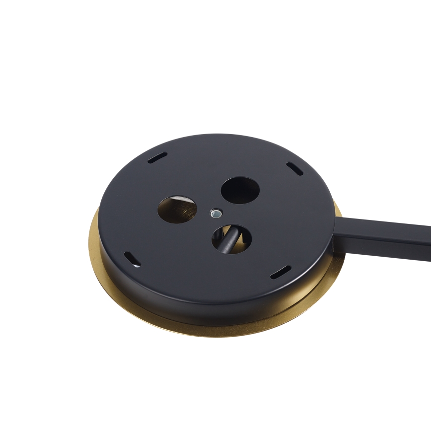 Ideal Lux - LED Luster na tyči BIRDS 5xG9/3W/230V čierna/zlatá