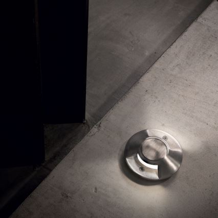 Ideal Lux - LED nájazdové svietidlo ROCKET LED/3W/230V CRI 90 IK08 IP67 matný chróm