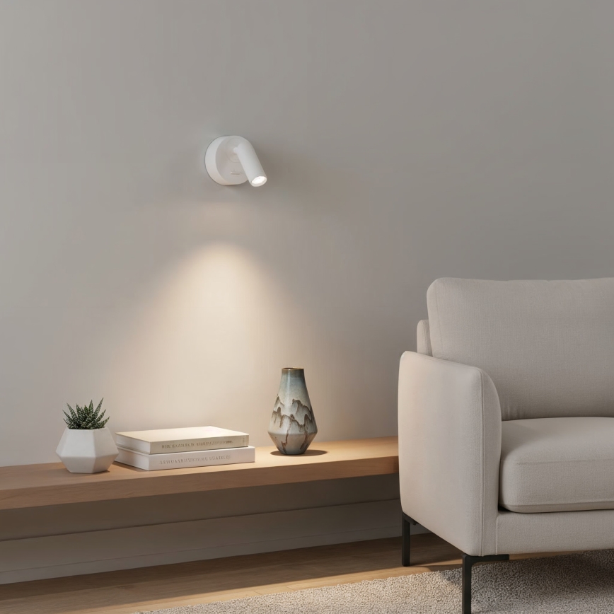 Ideal Lux - LED Nástenné bodové svietidlo BEAN LED/3W/230V CRI 90 biela