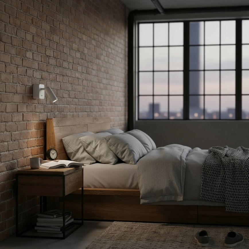 Ideal Lux - LED Nástenné bodové svietidlo BEAN LED/3W/230V CRI 90 biela