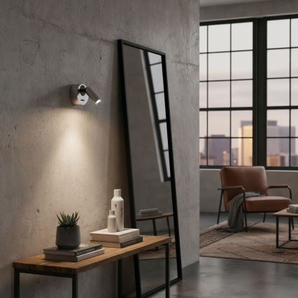 Ideal Lux - LED Nástenné bodové svietidlo BEAN LED/3W/230V CRI 90 lesklý chróm