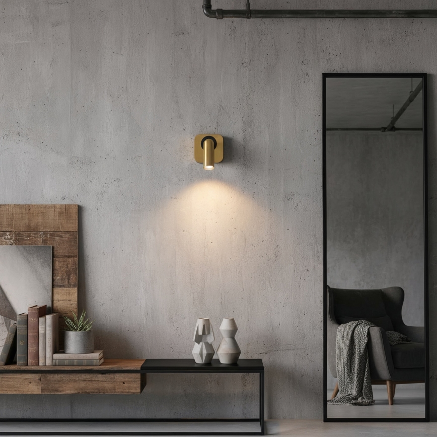 Ideal Lux - LED Nástenné bodové svietidlo BEAN LED/3W/230V CRI 90 zlatá