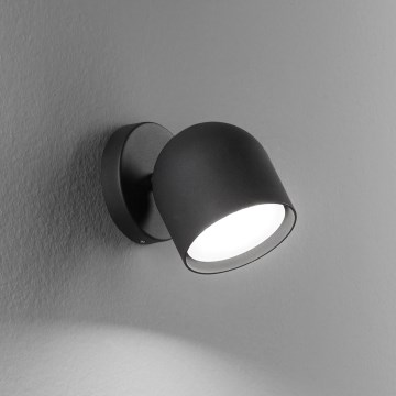 Ideal Lux - LED Nástenné bodové svietidlo DODO 1xGX53/9W/230V čierna