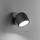 Ideal Lux - LED Nástenné bodové svietidlo DODO 1xGX53/9W/230V čierna