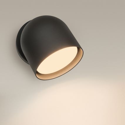 Ideal Lux - LED Nástenné bodové svietidlo DODO 1xGX53/9W/230V čierna