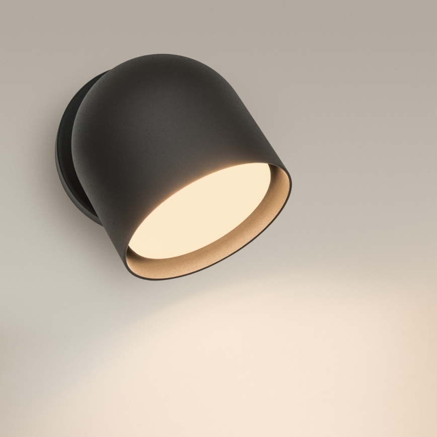 Ideal Lux - LED Nástenné bodové svietidlo DODO 1xGX53/9W/230V čierna