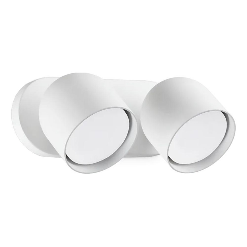 Ideal Lux - LED Nástenné bodové svietidlo DODO 2xGX53/9W/230V biela