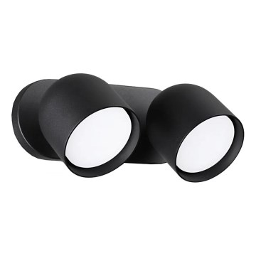 Ideal Lux - LED Nástenné bodové svietidlo DODO 2xGX53/9W/230V čierna