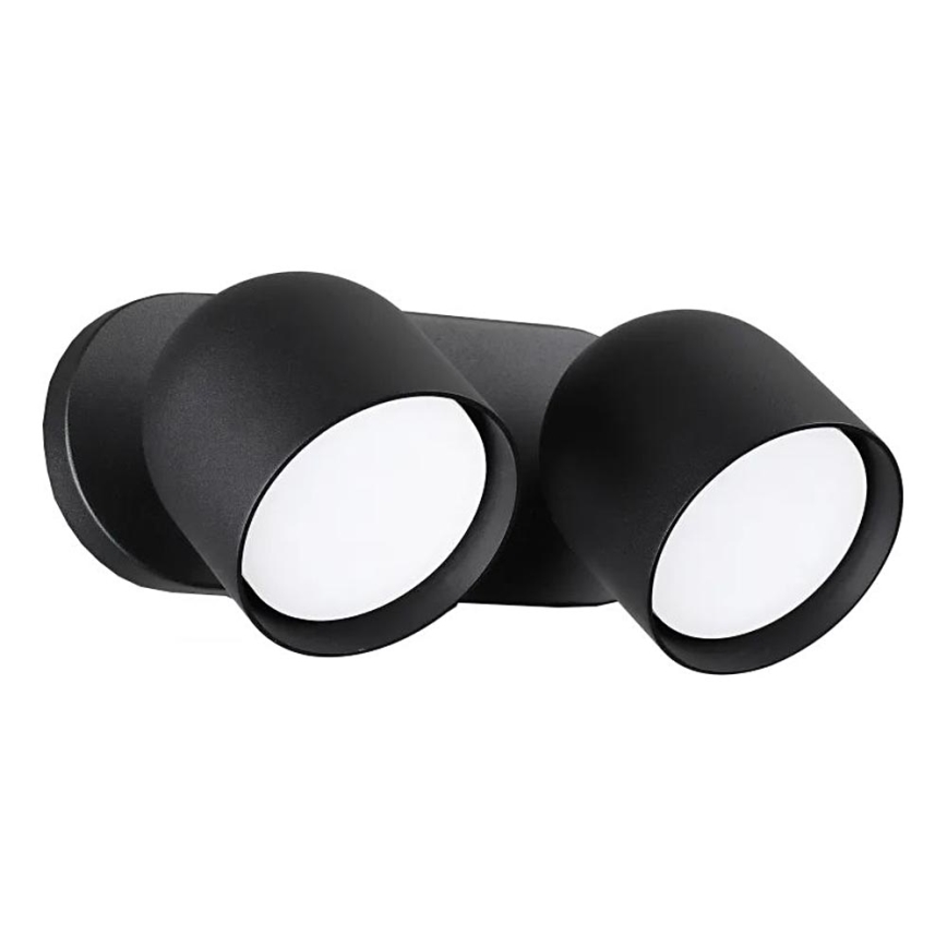 Ideal Lux - LED Nástenné bodové svietidlo DODO 2xGX53/9W/230V čierna