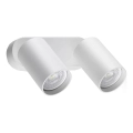 Ideal Lux - LED nástenné bodové svietidlo DYNAMITE 2xGU10/7W/230V CRI 90 biela
