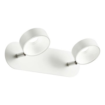Ideal Lux - LED nástenné bodové svietidlo OBY 2xLED/6W/230V CRI 90 biele