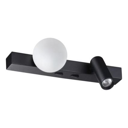 Ideal Lux - LED nástenné svietidlo BINOMIO 2xLED/3W/230V CRI 90 čierne