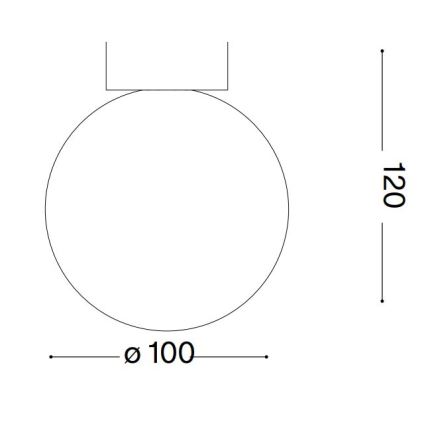 Ideal Lux - LED Nástenné svietidlo CARTA 1xG9/3W/230V pr. 10 cm biela