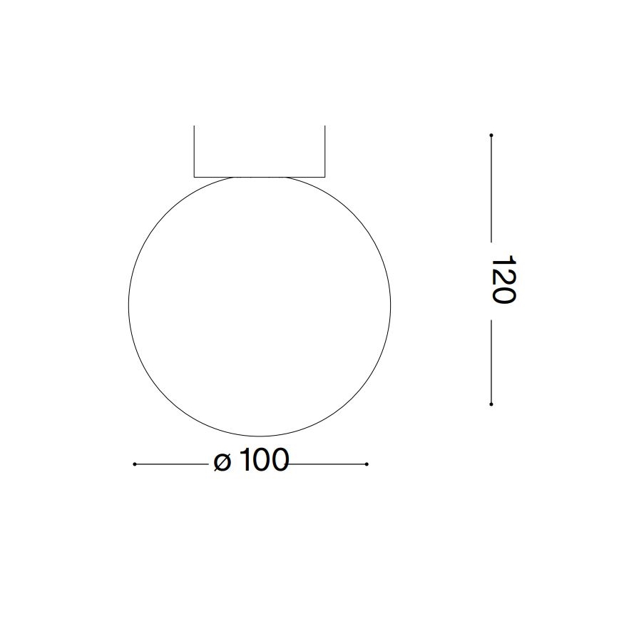 Ideal Lux - LED Nástenné svietidlo CARTA 1xG9/3W/230V pr. 10 cm biela