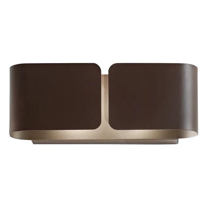 Ideal Lux - LED Nástenné svietidlo CLIP 2xG9/3W/230V hnedá