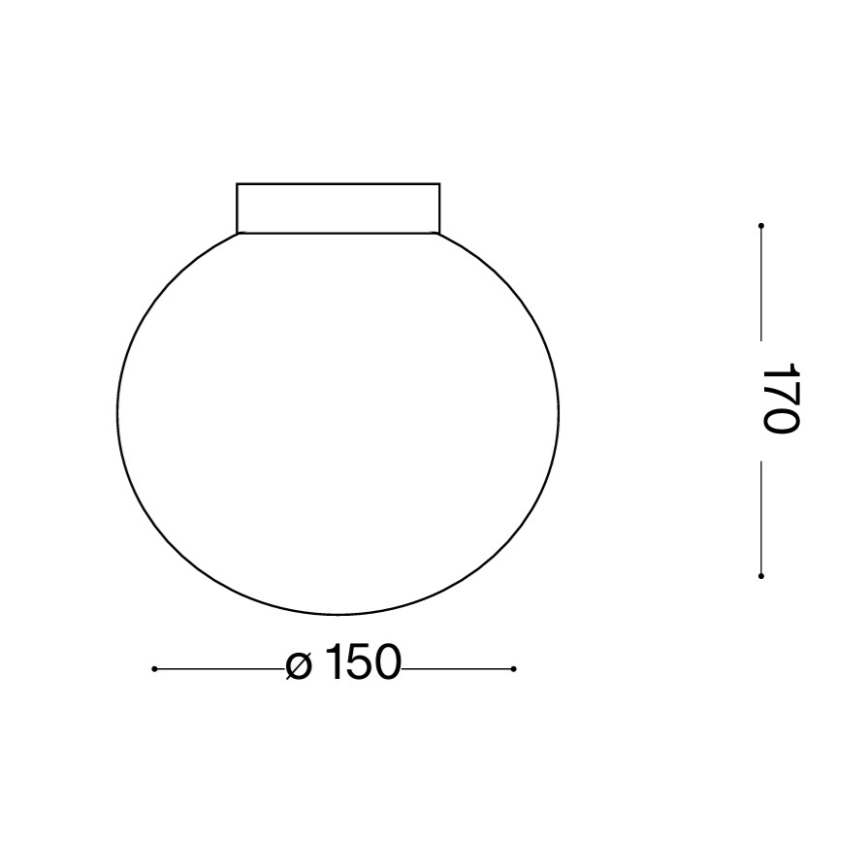 Ideal Lux - LED nástenné svietidlo MAPA 1xG9/3W/230V pr. 15 cm biela
