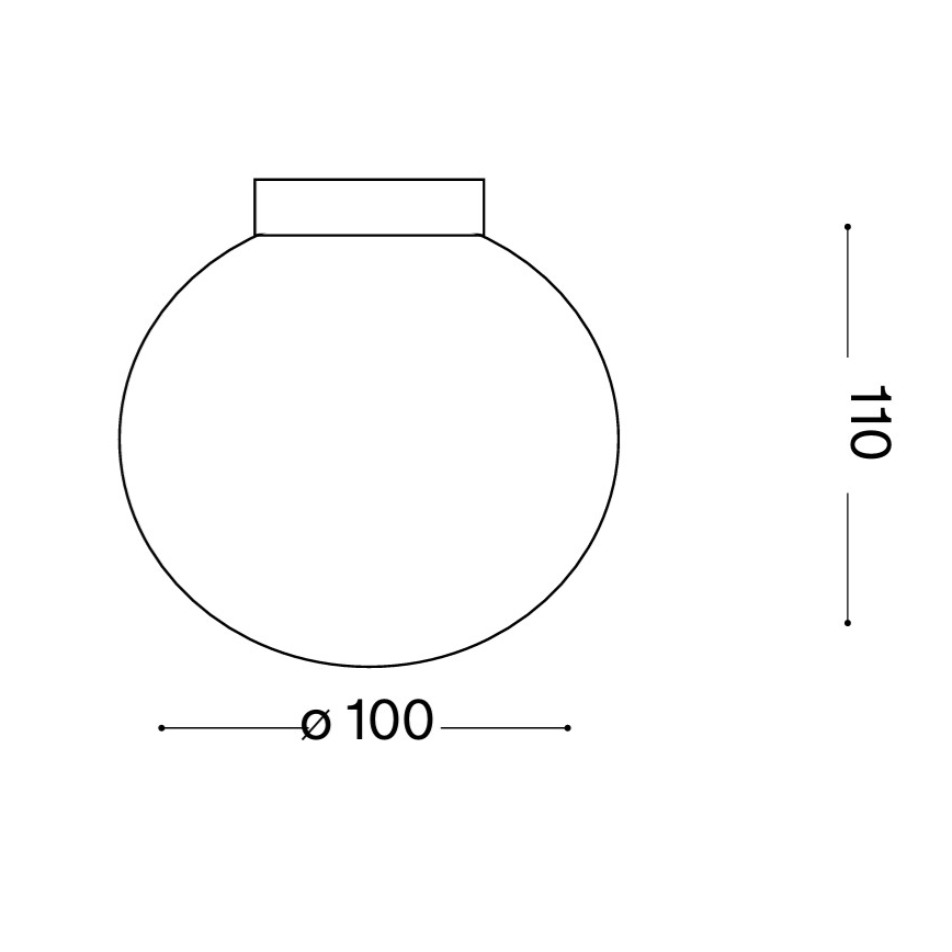 Ideal Lux - LED nástenné svietidlo MAPA 1xG9/3W/230V priemer 10 cm biela