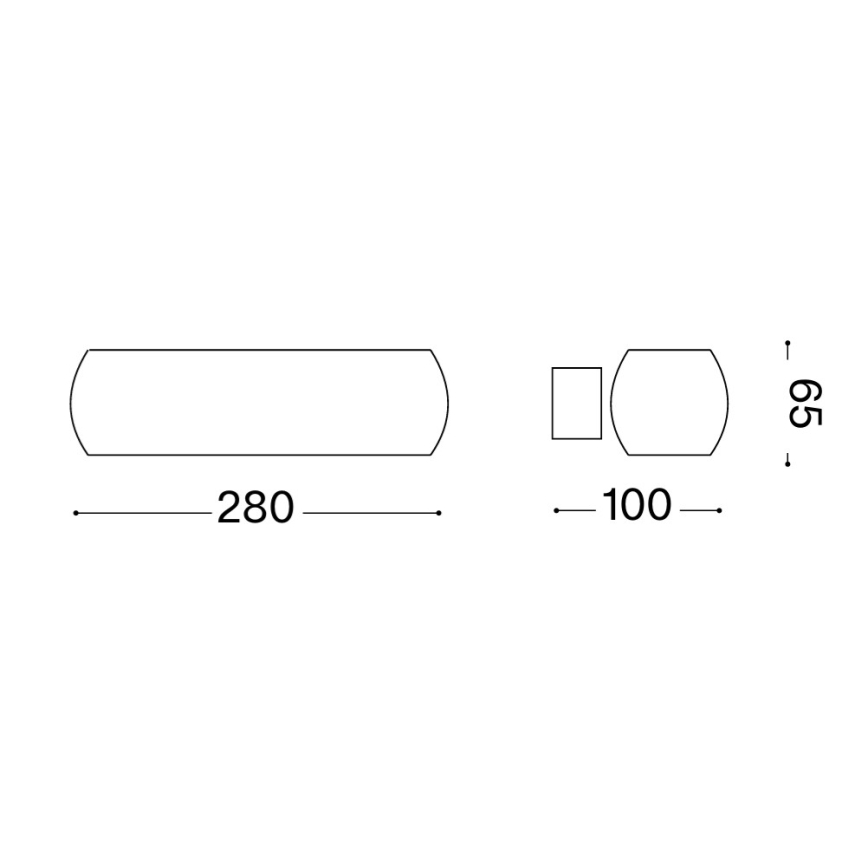 Ideal Lux - LED nástenné svietidlo MORIS 2xG9/3W/230V biela