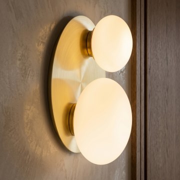Ideal Lux - LED nástenné svietidlo NINFEA 2xG9/3W/230V zlaté