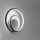 Ideal Lux - LED Nástenné svietidlo OZ LED/26W/230V CRI 90 čierna