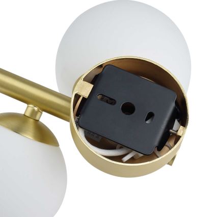 Ideal Lux - LED Nástenné svietidlo PERLAGE 3xG9/3W/230V zlatá/biela