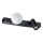 Ideal Lux - LED Nástenné svietidlo PING PONG 2xLED/3W/230V CRI 90 čierna