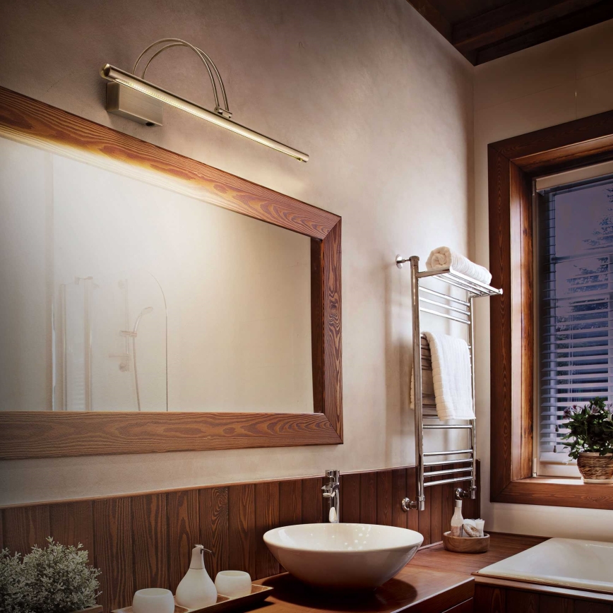 Ideal Lux - LED Obrazové svietidlo BOW LED/8W/230V 76 cm CRI 90 zlatá