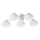 Ideal Lux - LED Prisadený luster HERMES 5xG9/3W/230V pr. 60 cm biela