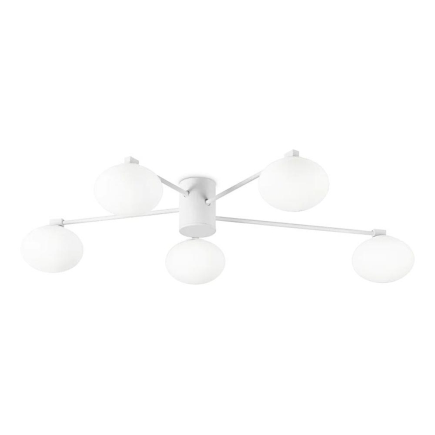 Ideal Lux - LED Prisadený luster HERMES 5xG9/3W/230V pr. 90 cm biela