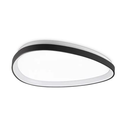 Ideal Lux - LED Stmievateľné stropné svietidlo GEMINI LED/28W/230V pr. 61 cm CRI 90 čierna