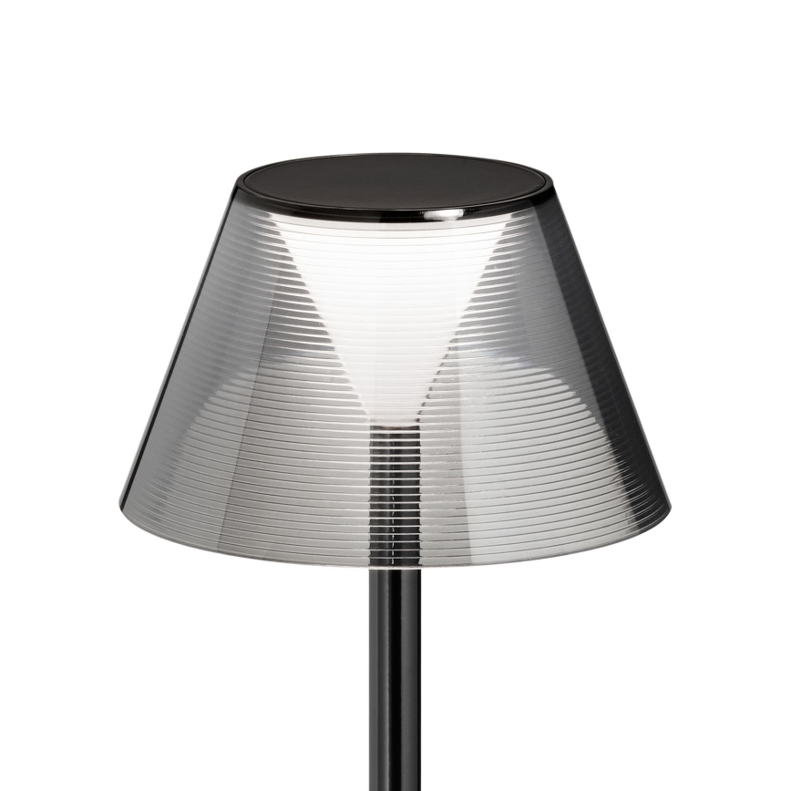 Ideal Lux - LED Stmievateľná dotyková lampa LOLITA LED/2,8W/5V 2200 mAh IP54 čierna