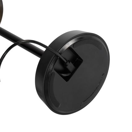Ideal Lux - LED Stmievateľná dotyková lampa LOLITA LED/2,8W/5V 2200 mAh IP54 čierna