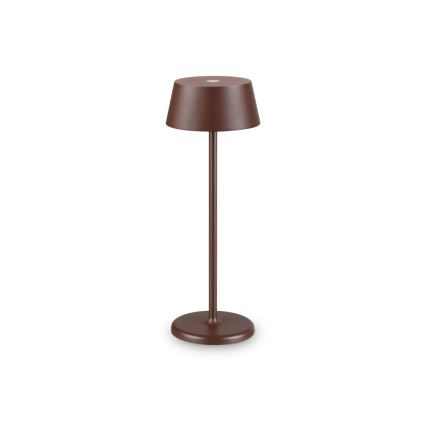 Ideal Lux - LED Stmievateľná dotyková vonkajšia lampa PURE LED/1,5W/3,7V 2200 mAh CRI 90 IP54 hnedá