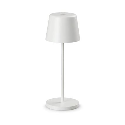 Ideal Lux - LED Stmievateľná dotyková vonkajšia stolná lampa CUTE LED/2,5W/3,7V 3000 mAh USB 2200-2700K IP65 biela