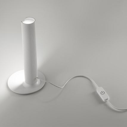 Ideal Lux - LED stmievateľná stolová lampa DORICA LED/8W/230V CRI 90 biela