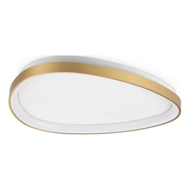 Ideal Lux - LED Stmievateľné stropné svietidlo GEMINI LED/28W/230V pr. 61 cm CRI 90 zlatá
