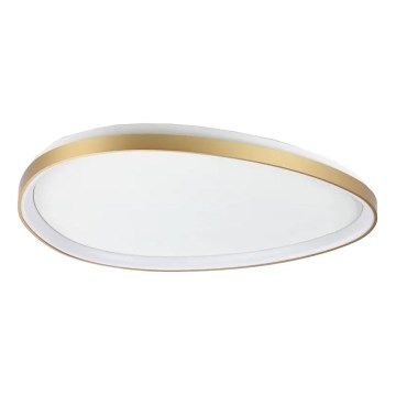 Ideal Lux - LED Stmievateľné stropné svietidlo GEMINI LED/42W/230V pr. 81 cm CRI 90 zlatá