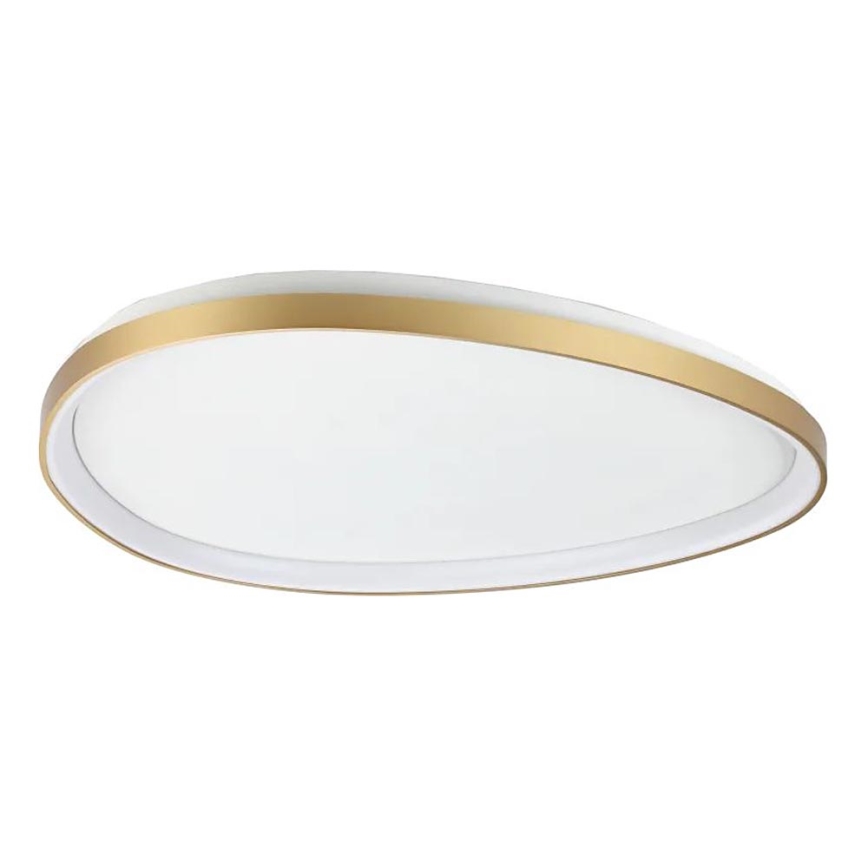 Ideal Lux - LED Stmievateľné stropné svietidlo GEMINI LED/42W/230V pr. 81 cm CRI 90 zlatá