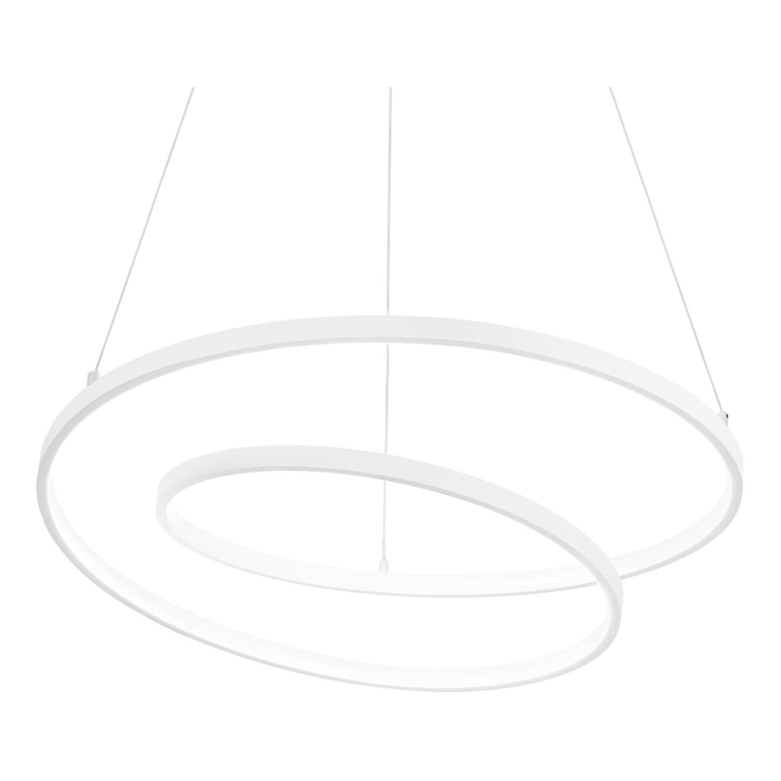 Ideal Lux - LED stmievateľný luster na lankách OZ LED/55W/230V, priemer 80 cm, CRI 90, biela