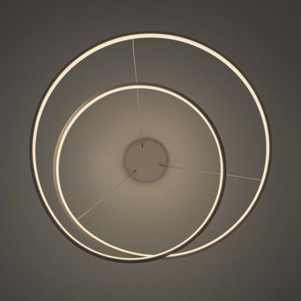 Ideal Lux - LED stmievateľný luster na lankách OZ LED/55W/230V, priemer 80 cm, CRI 90, biela