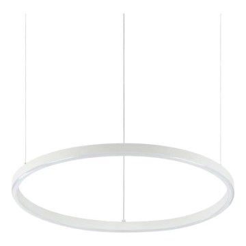 Ideal Lux - LED Stmievateľný luster na lanku ORACLE SLIM LED/28W/230V 4000K pr. 50 cm CRI 90 biela