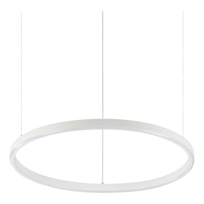 Ideal Lux - LED Stmievateľný luster na lanku ORACLE SLIM LED/28W/230V 4000K pr. 50 cm CRI 90 biela
