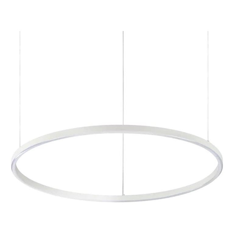 Ideal Lux - LED Stmievateľný luster na lanku ORACLE SLIM LED/39W/230V 3000K pr. 70 cm biela